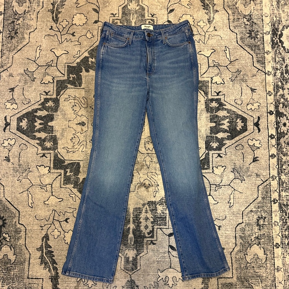Wrangler retro high rise bootcut jeans